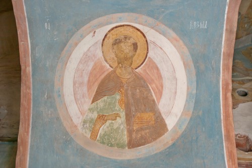 Св.  Козьма (в медальоне) 